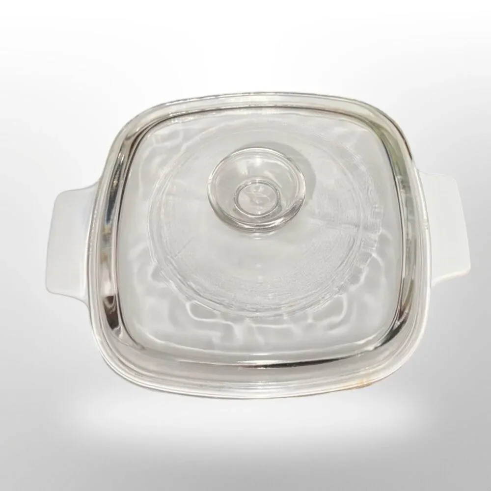 Vintage Pyrex Casserole A-1-B 1 L Autumn Meadow Casserole Dish W/Glass Lid